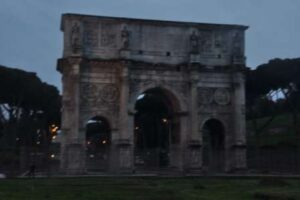 İtalya Roma Arco Dı Constantıne (Konstantin Takı)