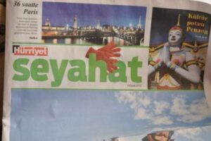 “Hürriyet Gazetesi” Seyahat Eki, 14.01.2013, İşte Bu………..
