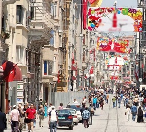 İstanbul İstiklal Caddesi