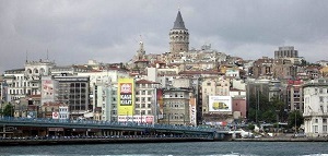 İstanbul Galata Bankalar Caddesi