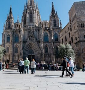 İspanya Barselona Barri Gotic