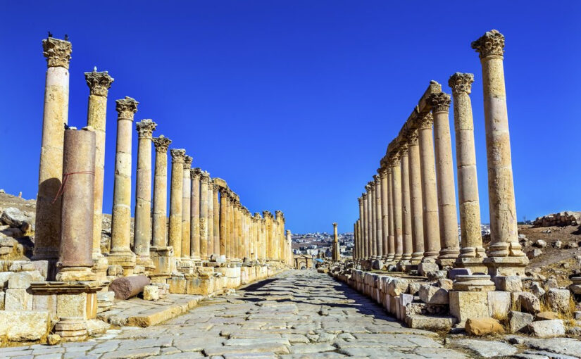 Ürdün Caraş Gerasa Jerash