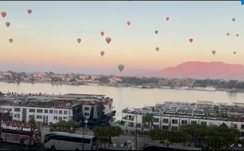 Mısır Luksor Balon Turu